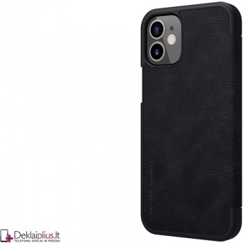 Odinis Nillkin qin serijos dėklas - juodas (Apple Iphone 12 Mini)